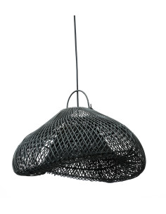 Abat-jour pour suspension 60 cm Rotin Noir The Cloud 