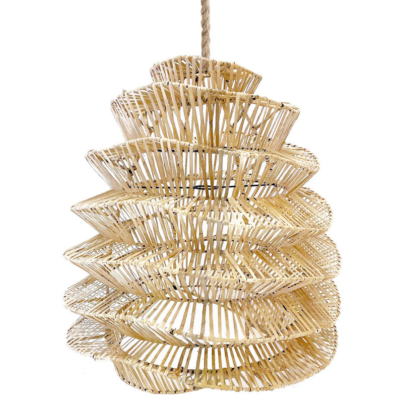 Abat-jour pour suspension 55 cm Rotin...