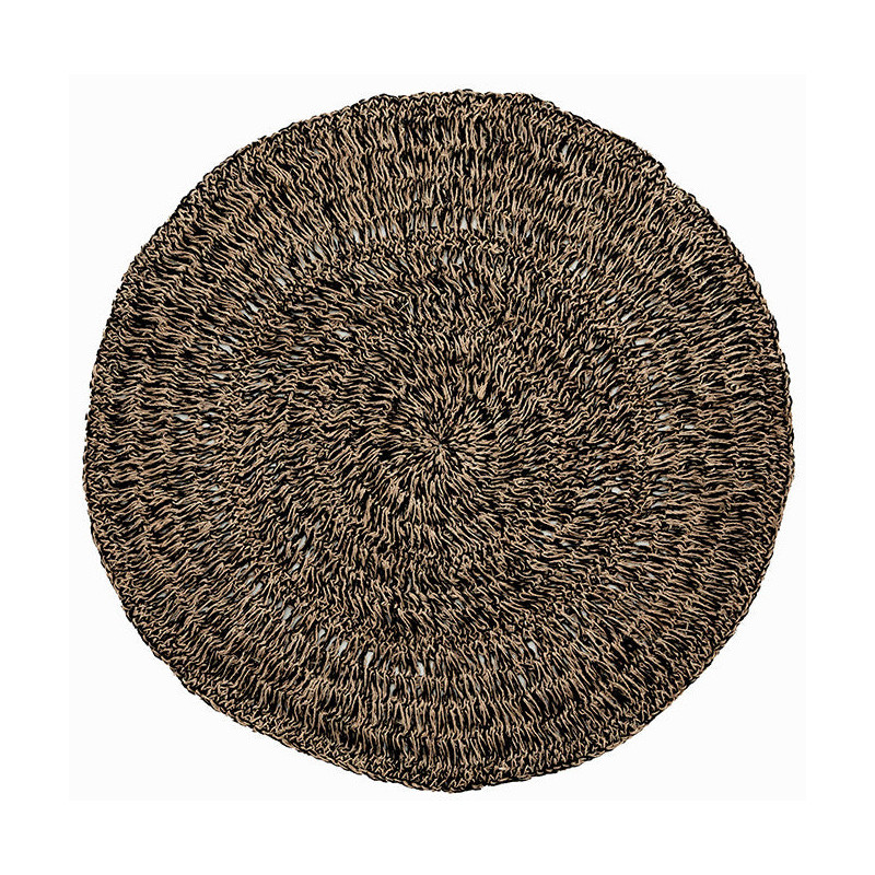 Tapis Rond 100 cm en Raphia Sisal...