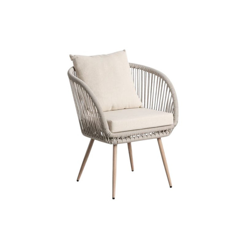 Lot de 4 Chaises de jardin design...