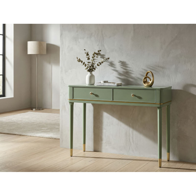 CONSOLE CAMILLE VERDE CM 101X37X78 