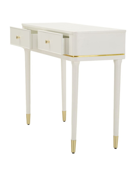 CONSOLE CAMILLE BIANCA CM 101X37X78 