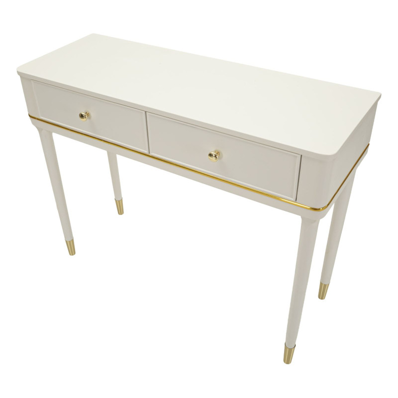 CONSOLE CAMILLE BIANCA CM 101X37X78 