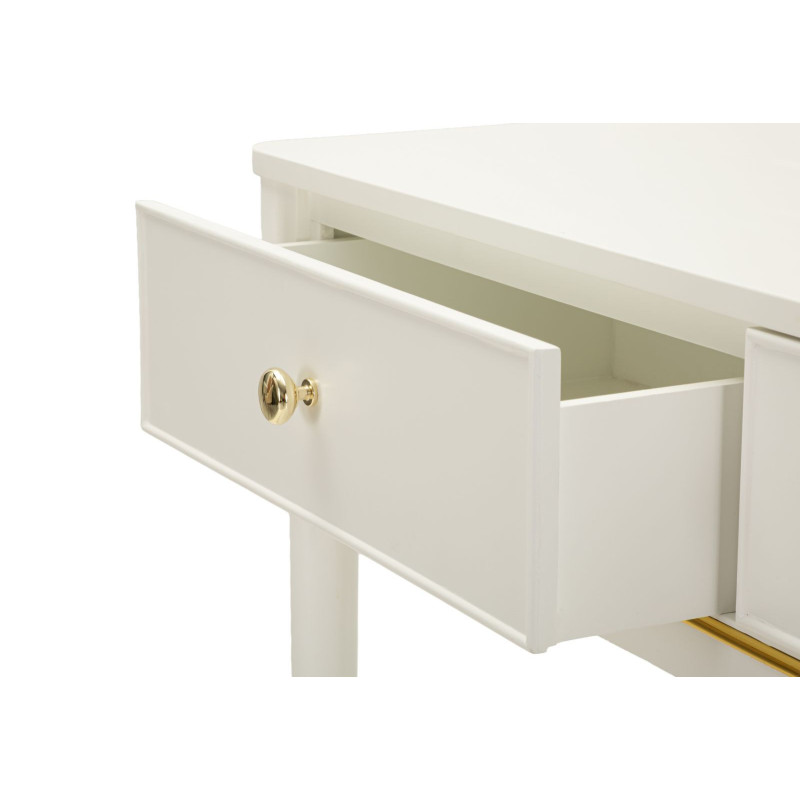 CONSOLE CAMILLE BIANCA CM 101X37X78 
