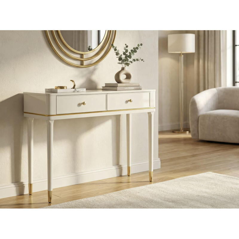 CONSOLE CAMILLE BIANCA CM 101X37X78 