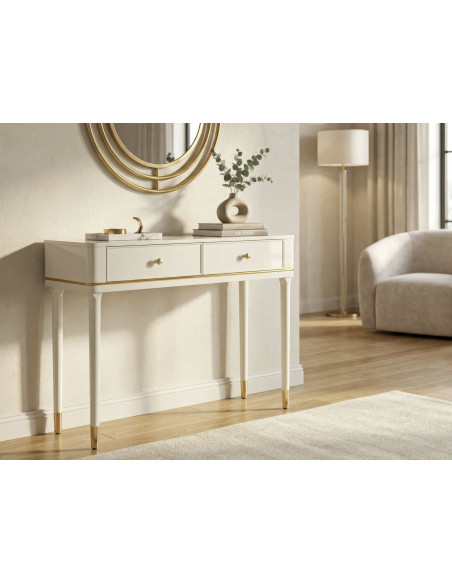 CONSOLE CAMILLE BIANCA CM 101X37X78 