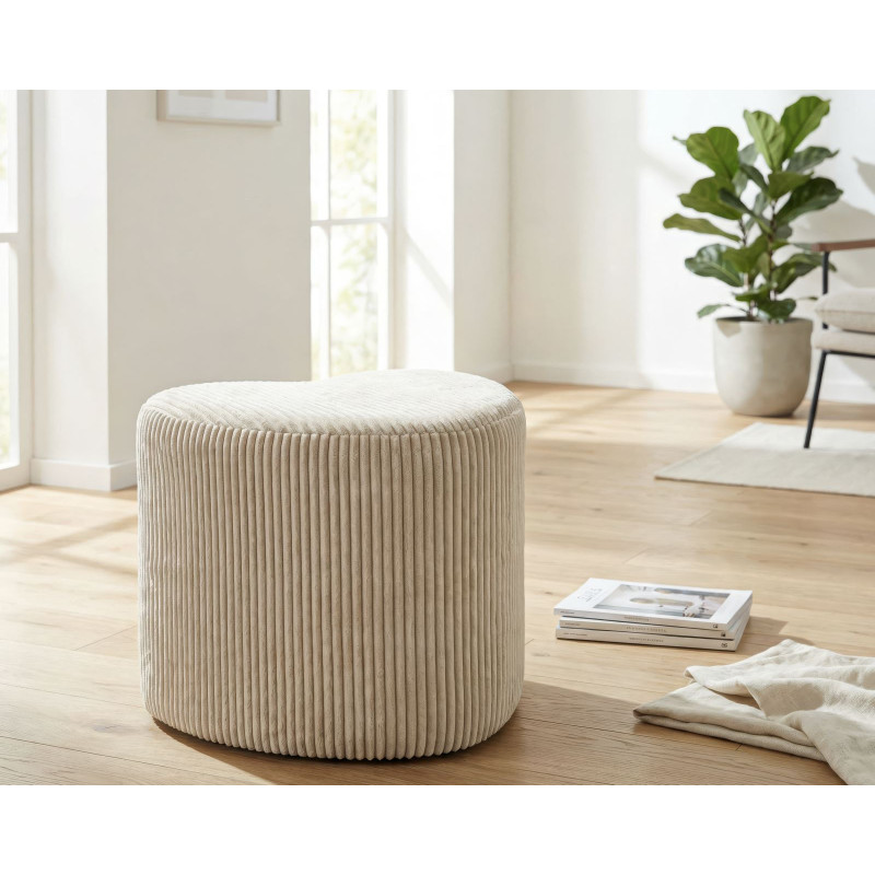 PUFF HEART DUBLINO CM 49X45X42 