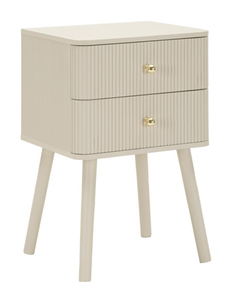 COMODINO 2 CASSETTI SHY CM 34X37,5X59 