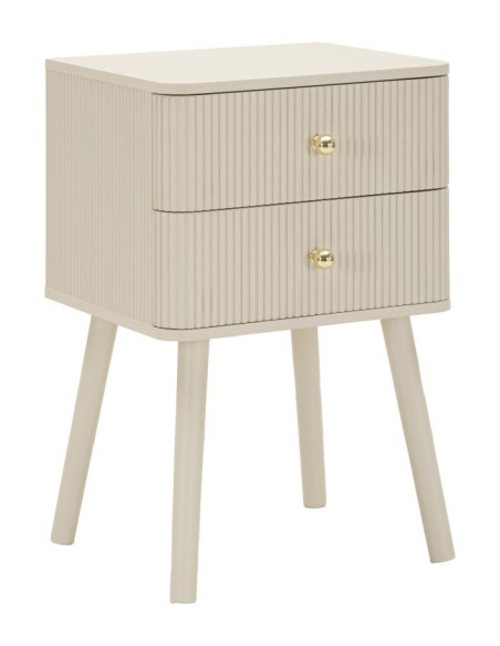 COMODINO 2 CASSETTI SHY CM 34X37,5X59 