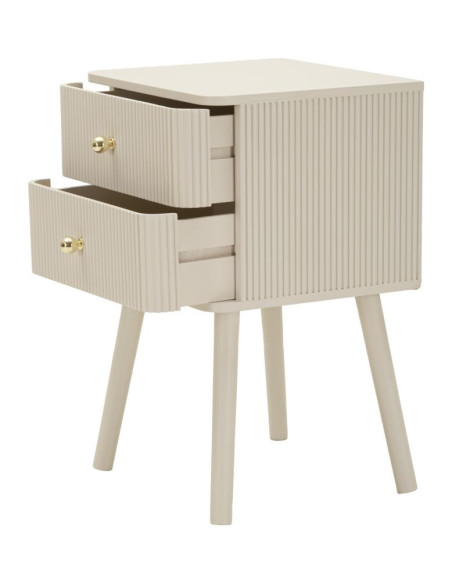 COMODINO 2 CASSETTI SHY CM 34X37,5X59 