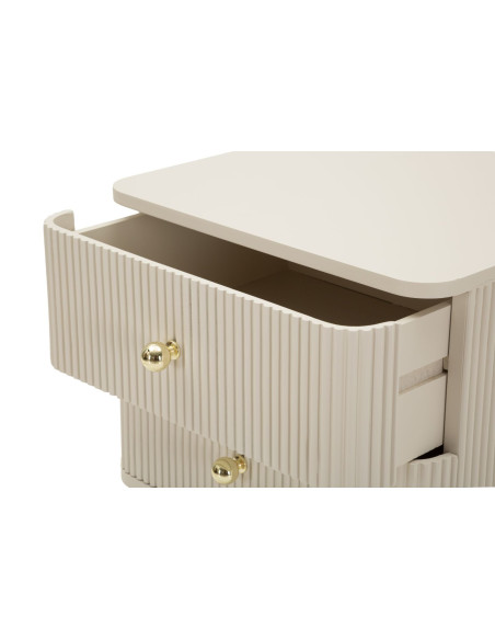 COMODINO 2 CASSETTI SHY CM 34X37,5X59 