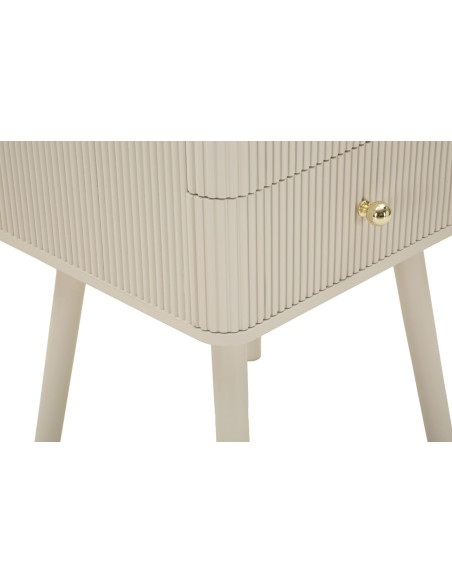 COMODINO 2 CASSETTI SHY CM 34X37,5X59 