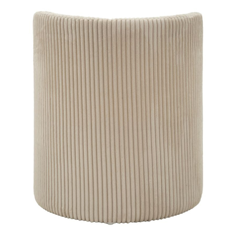 PUFF DA TOLETTA DUBLINO CON CONTENITORE CM Ø 47X53 