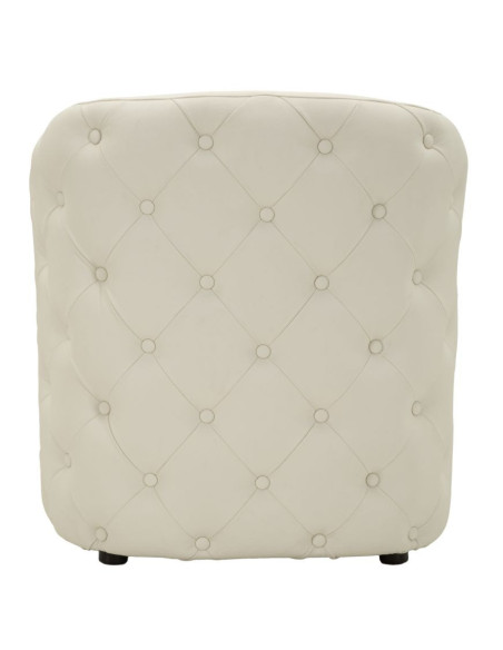 POLTRONA C/PUFF ZAGABRIA CM 76X75X80-Ø 47X35 