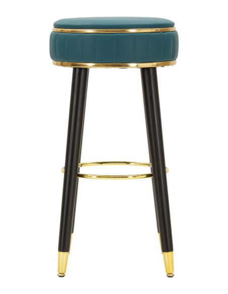 SGABELLO BAR LONDON VERDE CM Ø 38X74 