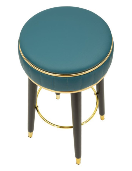 SGABELLO BAR LONDON VERDE CM Ø 38X74 
