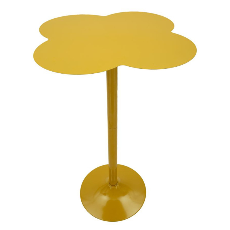 TAVOLO BAR CLOX SENAPE CM Ø 60X103 