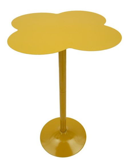 TAVOLO BAR CLOX SENAPE CM Ø 60X103 
