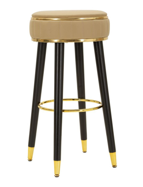 SGABELLO BAR LONDON MARRONE CM Ø 38X74 