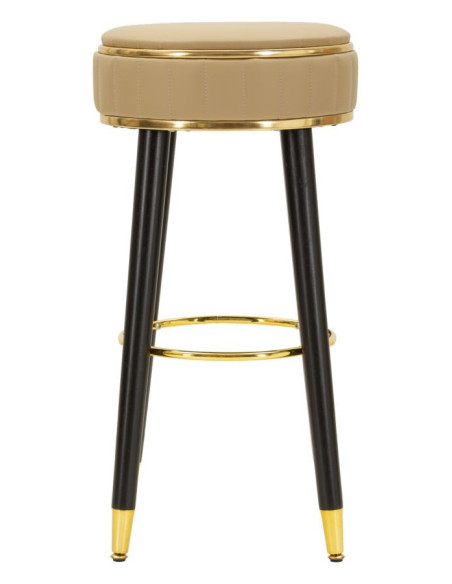 SGABELLO BAR LONDON MARRONE CM Ø 38X74 