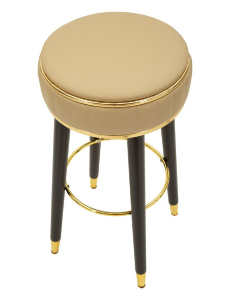 SGABELLO BAR LONDON MARRONE CM Ø 38X74 