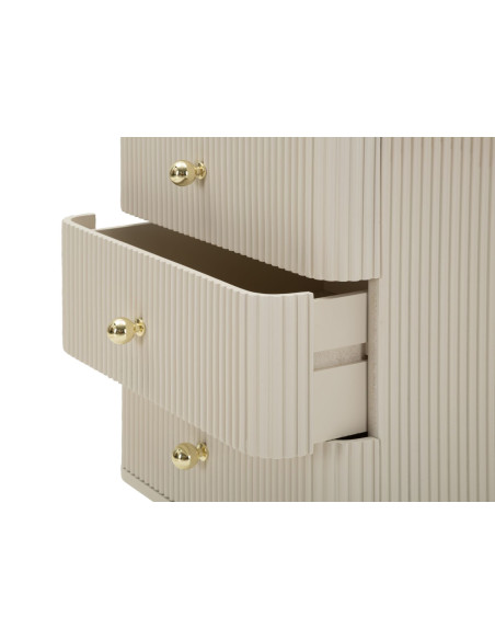 COMODINO 3 CASSETTI SHY CM 37,5X34X61 