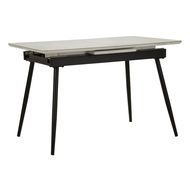 TAVOLO DA PRANZO ALLUNGABILE MATT CM 120X80X75 (APERTO CM 155X80X75) 