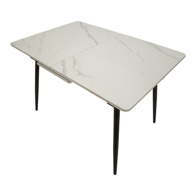 TAVOLO DA PRANZO ALLUNGABILE MATT CM 120X80X75 (APERTO CM 155X80X75) 
