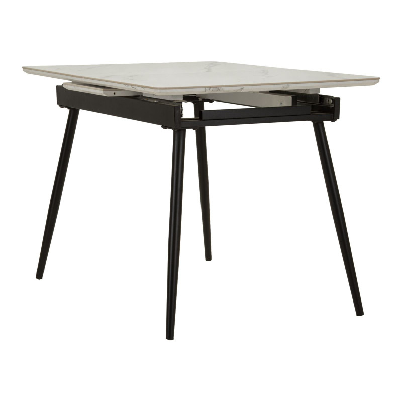 TAVOLO DA PRANZO ALLUNGABILE MATT CM 120X80X75 (APERTO CM 155X80X75) 