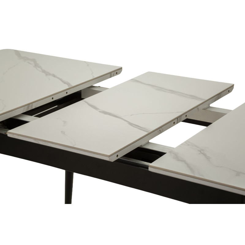 TAVOLO DA PRANZO ALLUNGABILE MATT CM 120X80X75 (APERTO CM 155X80X75) 