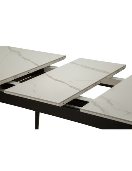 TAVOLO DA PRANZO ALLUNGABILE MATT CM 120X80X75 (APERTO CM 155X80X75) 