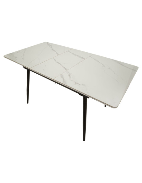 TAVOLO DA PRANZO ALLUNGABILE MATT CM 120X80X75 (APERTO CM 155X80X75) 