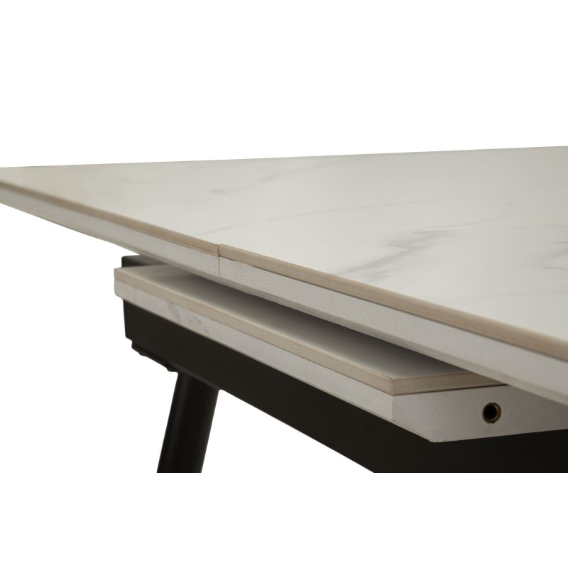 TAVOLO DA PRANZO ALLUNGABILE MATT CM 120X80X75 (APERTO CM 155X80X75) 