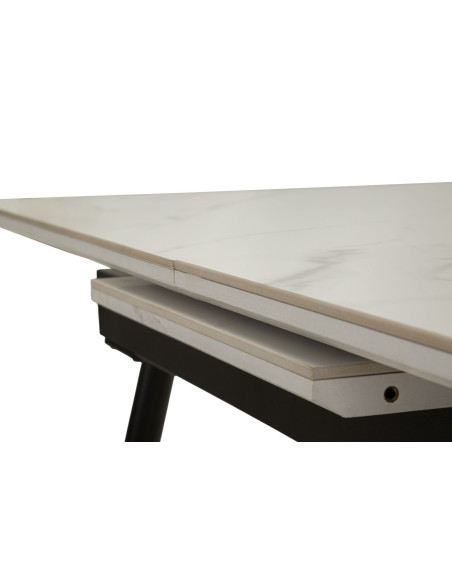 TAVOLO DA PRANZO ALLUNGABILE MATT CM 120X80X75 (APERTO CM 155X80X75) 
