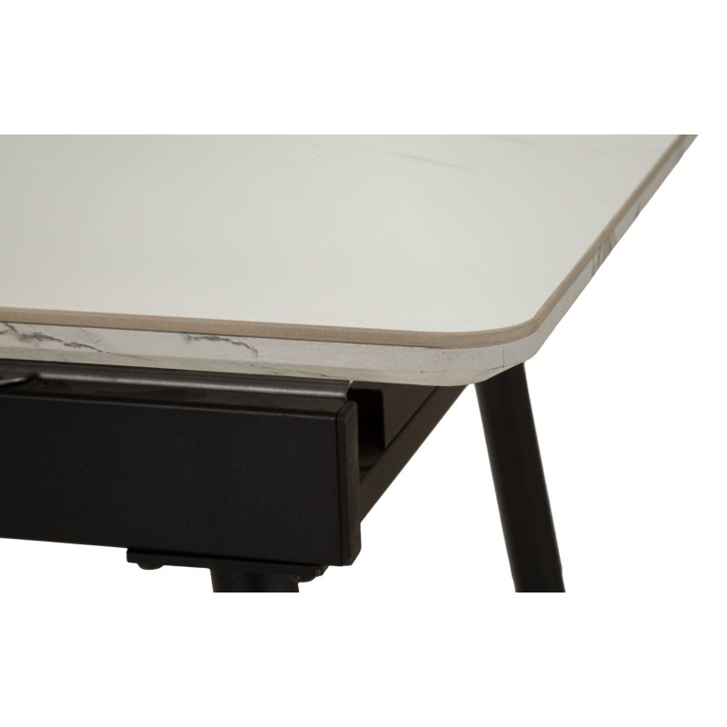 TAVOLO DA PRANZO ALLUNGABILE MATT CM 120X80X75 (APERTO CM 155X80X75) 