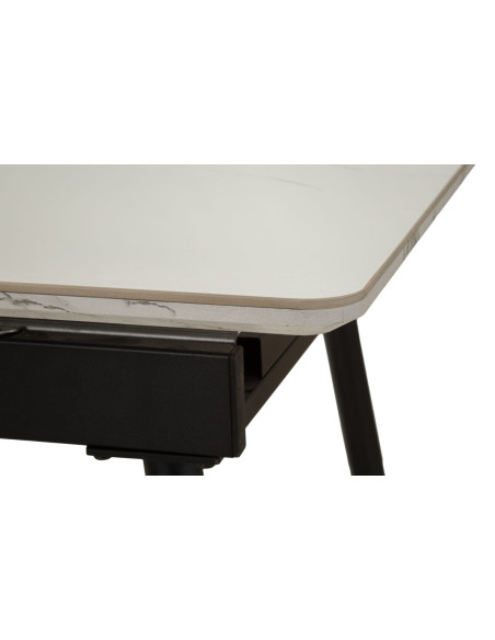 TAVOLO DA PRANZO ALLUNGABILE MATT CM 120X80X75 (APERTO CM 155X80X75) 