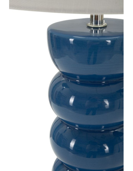 LAMPADA DA TAVOLO TORR BLU CM Ø 25X46 