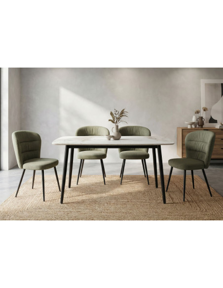 TAVOLO DA PRANZO JOSH CM 138X78X76 