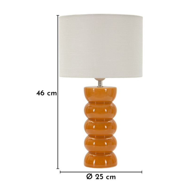 LAMPADA DA TAVOLO TORR SENAPE CM Ø 25X46 