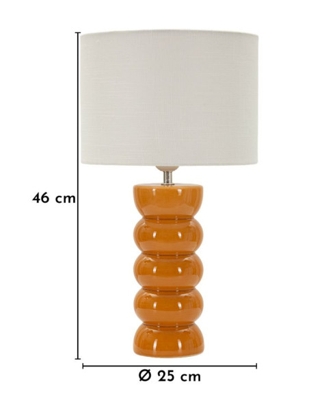 LAMPADA DA TAVOLO TORR SENAPE CM Ø 25X46 