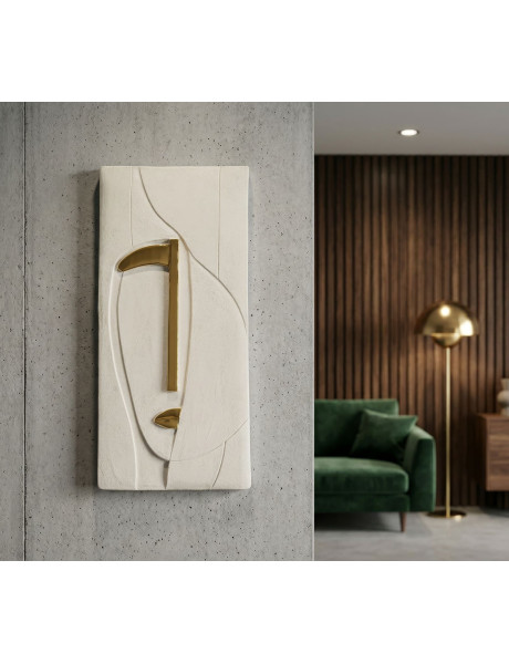 DECORAZIONE MURALE NAIROBI CM 23,5X6,5X49,5 