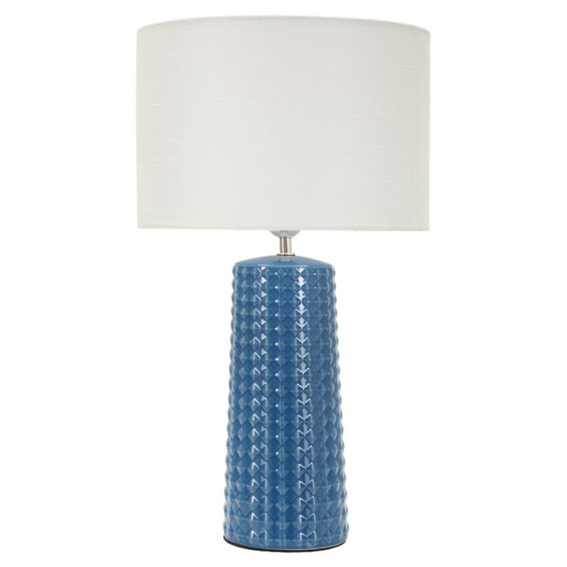 LAMPADA DA TAVOLO GLISS BLU CM Ø 30X52 