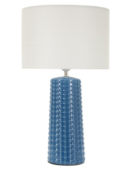 LAMPADA DA TAVOLO GLISS BLU CM Ø 30X52 