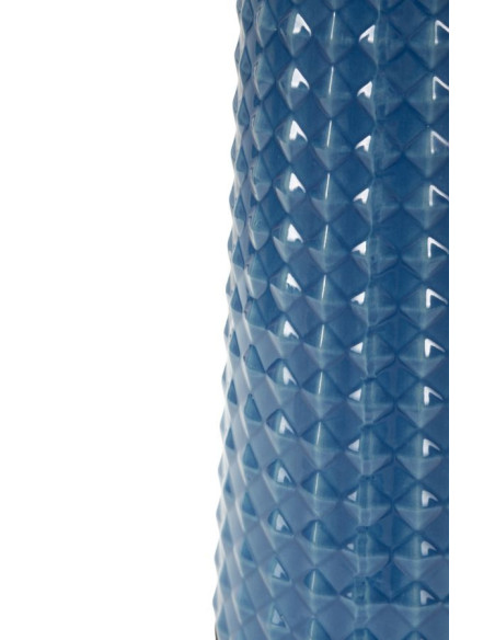 LAMPADA DA TAVOLO GLISS BLU CM Ø 30X52 