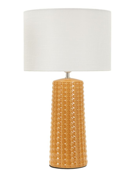 LAMPADA DA TAVOLO GLISS SENAPE CM Ø 30X52 