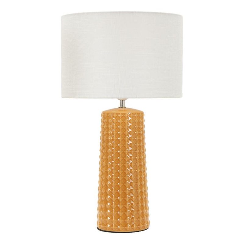 LAMPADA DA TAVOLO GLISS SENAPE CM Ø 30X52 
