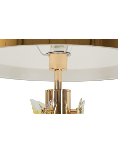 LAMPADA DA TERRA GOLD BUTTERFLY CM Ø 45X157 