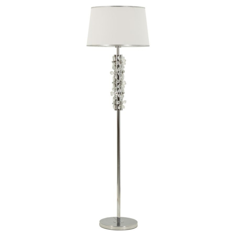 LAMPADA DA TERRA SILVER FLOWER CM Ø 45X157 