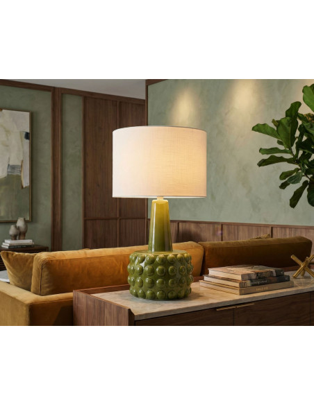 LAMPADA DA TAVOLO GRESS VERDE CM Ø 30X51,5 
