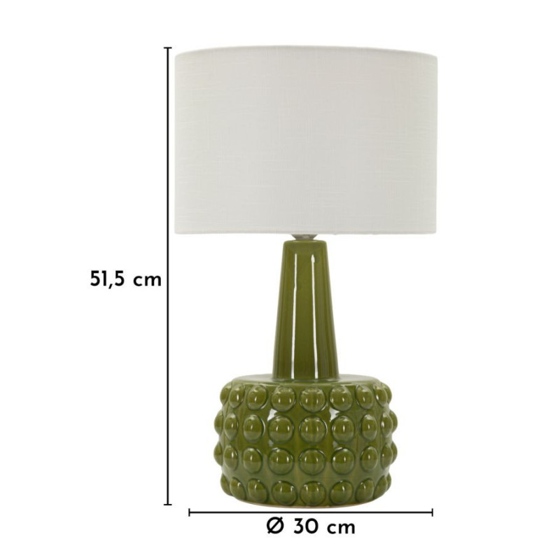 LAMPADA DA TAVOLO GRESS VERDE CM Ø 30X51,5 